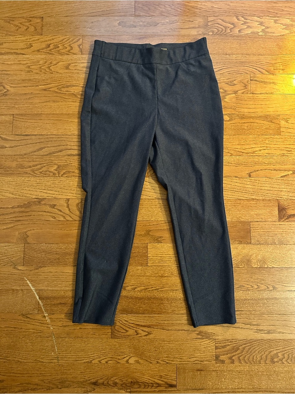 Honeylove Perfectionist Pants Women’s 2X Blue Heathered Sculpting Office Pullon